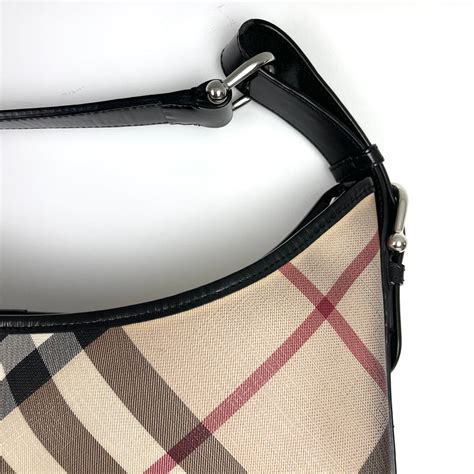 burberry larkin super nova|BURBERRY Supernova Check Large Larkin Hobo Black.